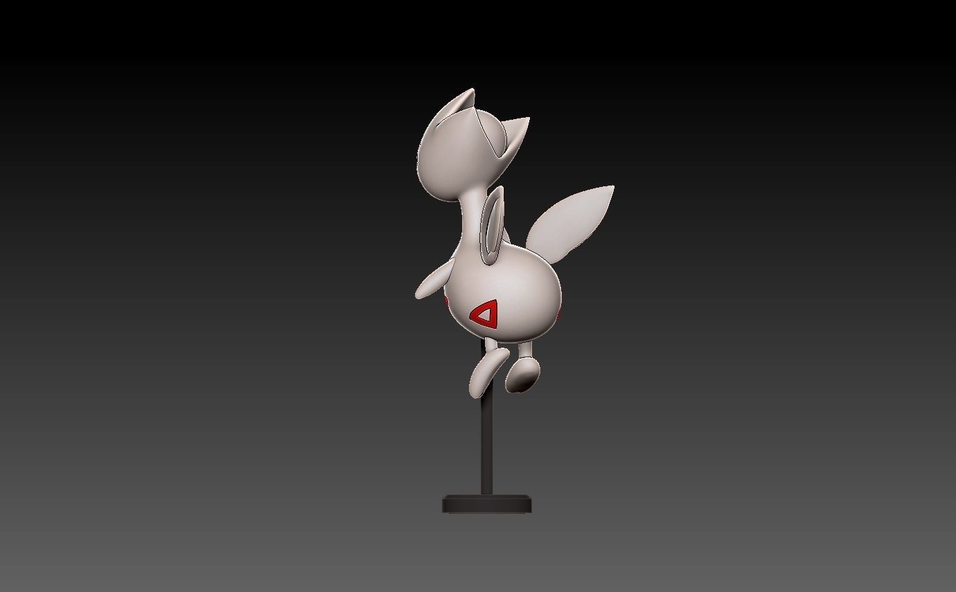 pokemon togetic 3D print model_5