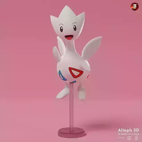 pokemon togetic 3D print model