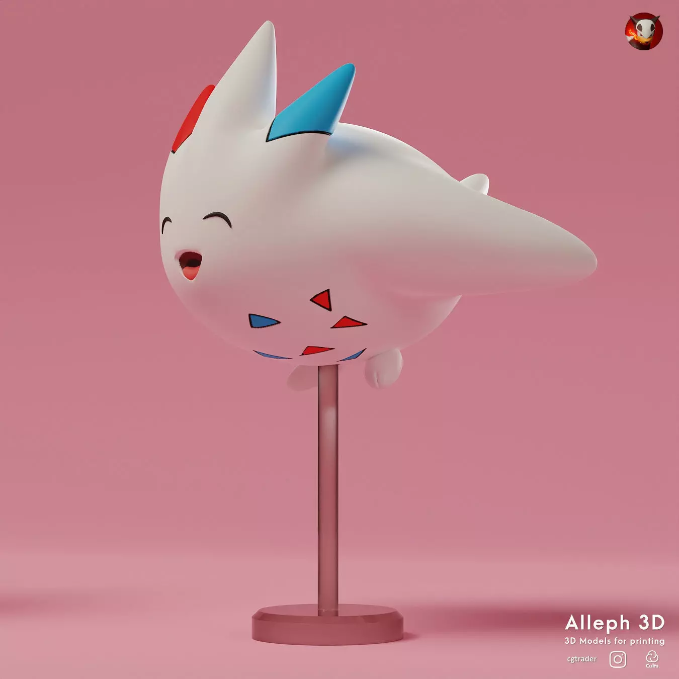 Pokemon togekiss 3D print model_0