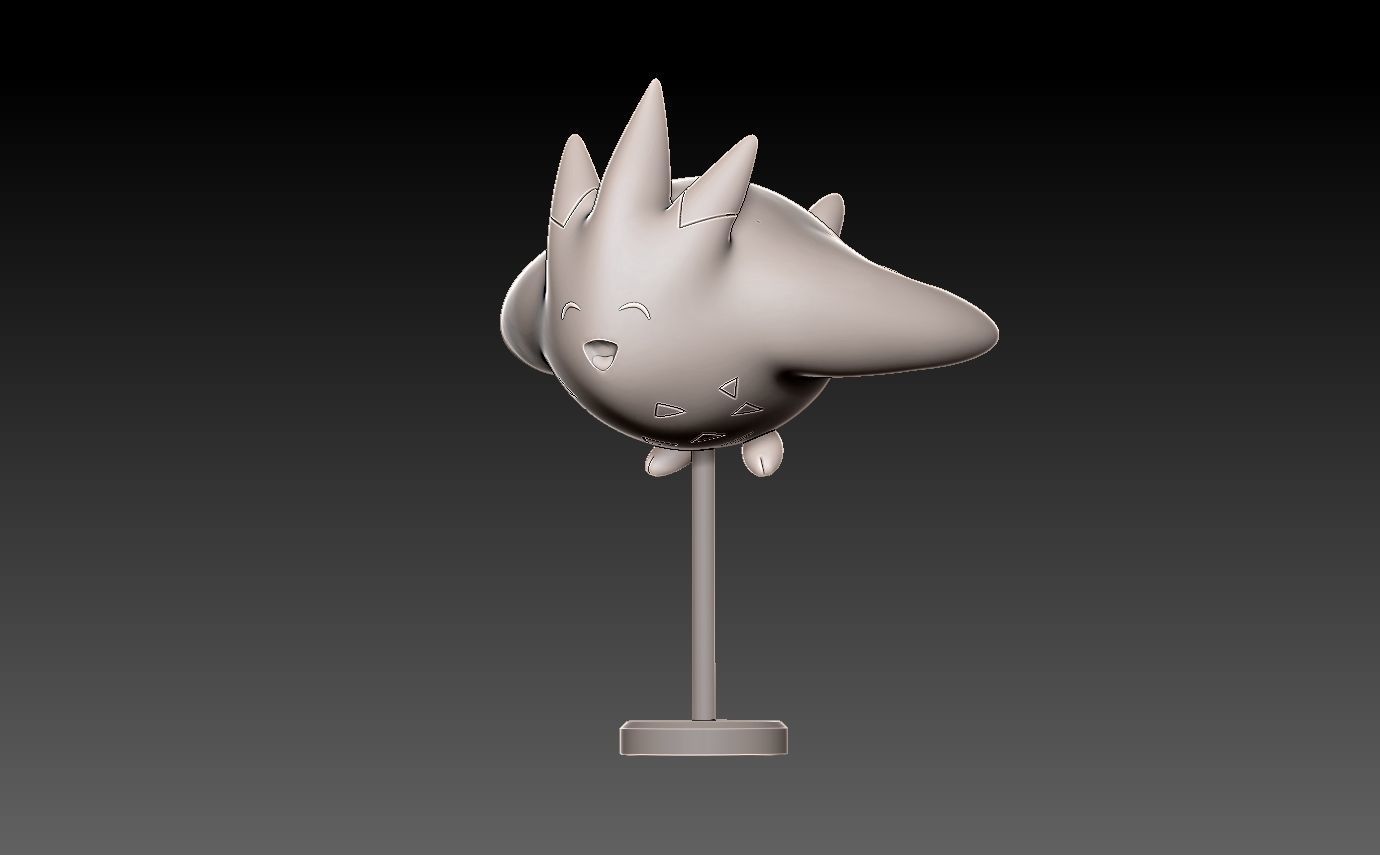 pokemon togepi evolution pack 3D print model_7