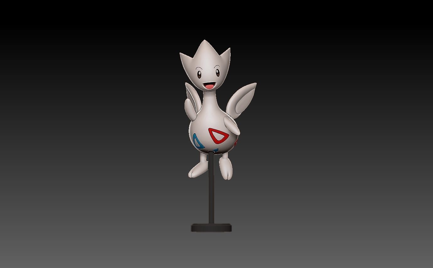 pokemon togepi evolution pack 3D print model_4