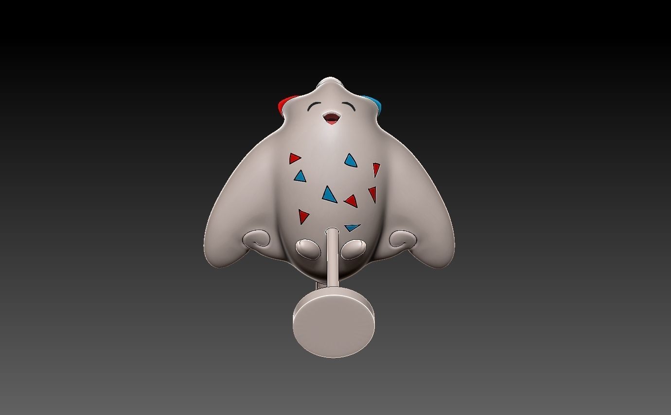 pokemon togepi evolution pack 3D print model_10