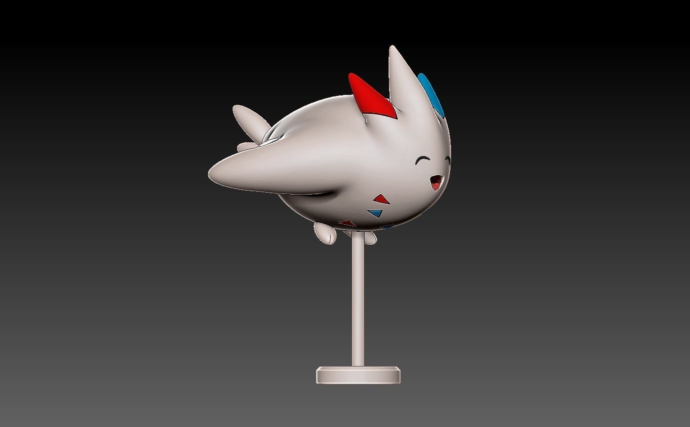 pokemon togepi evolution pack 3D print model_16