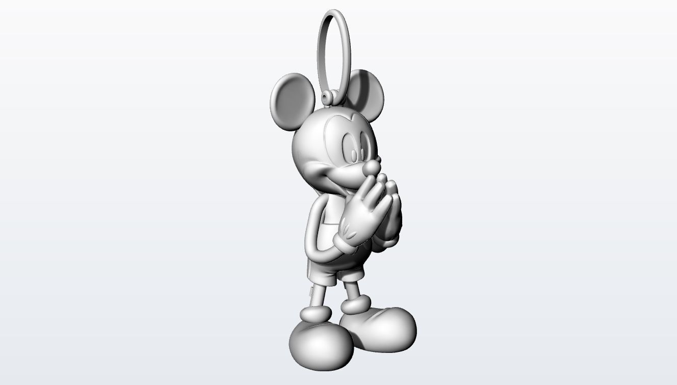 Mickey Mouse 3D print model_1