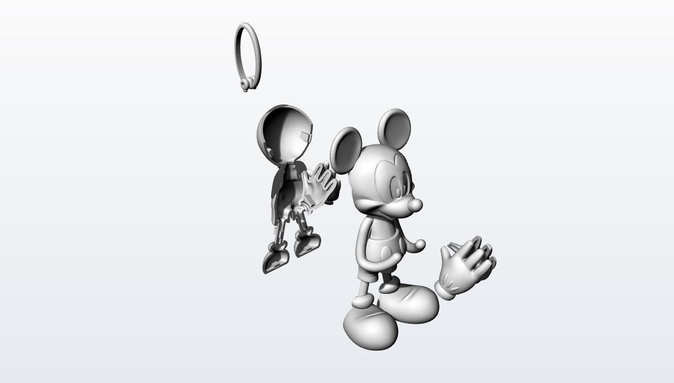 Mickey Mouse 3D print model_3