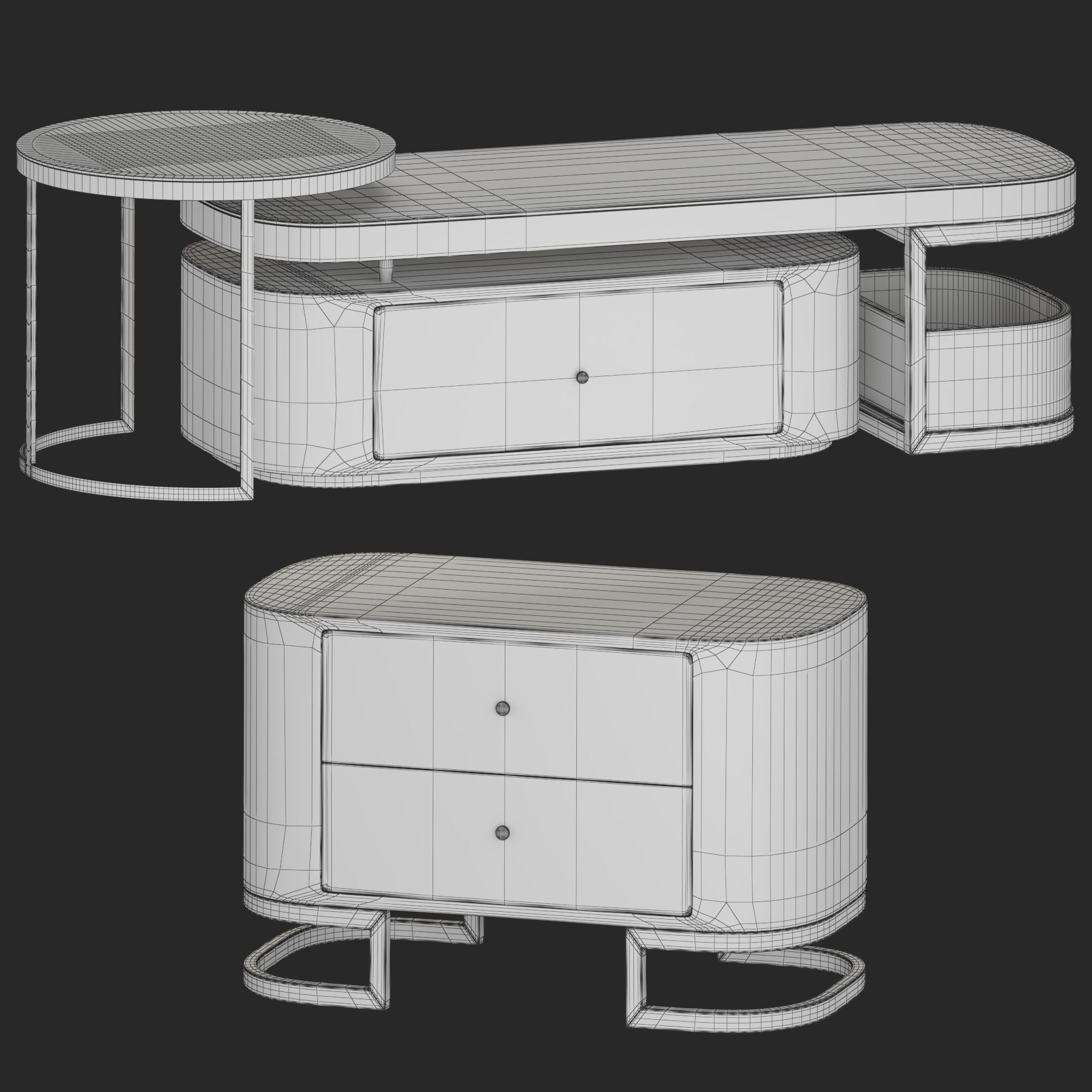 Minimalist Expandable Stone 3D model_1