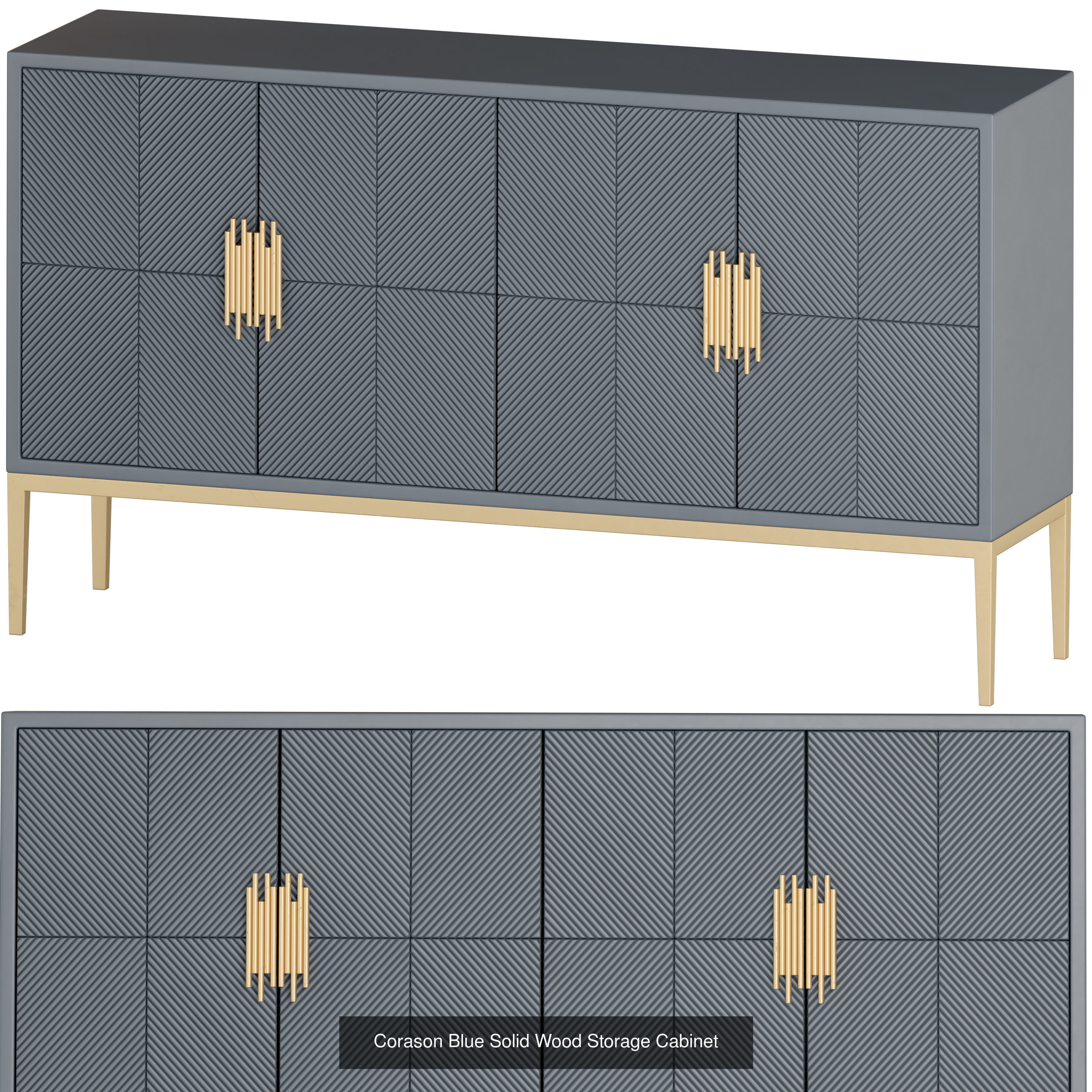 tv stand 3D Model Collection_8