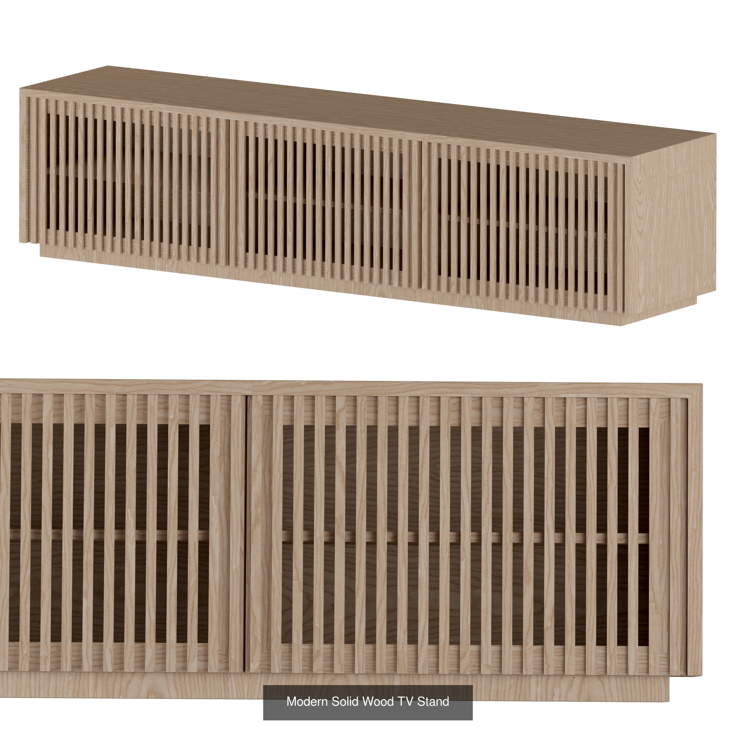 tv stand 3D Model Collection_3