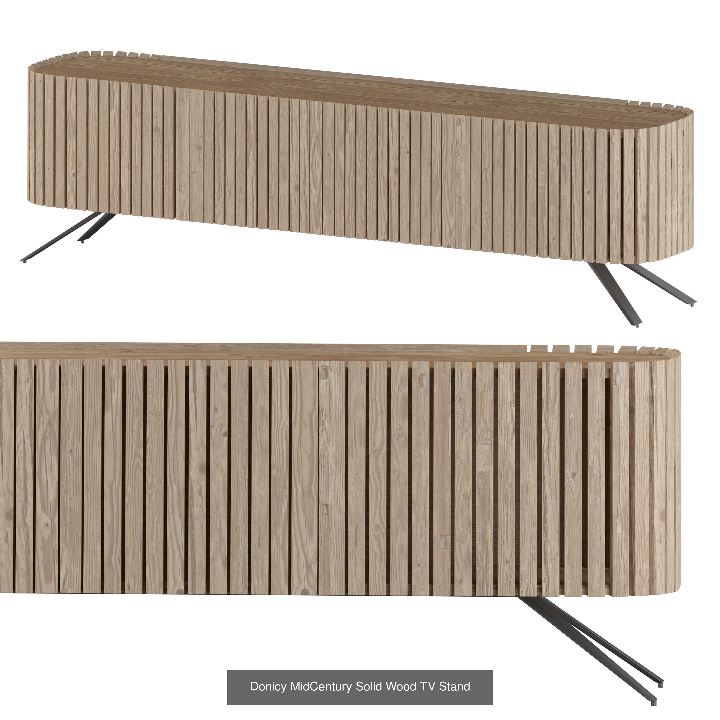 tv stand 3D Model Collection_5