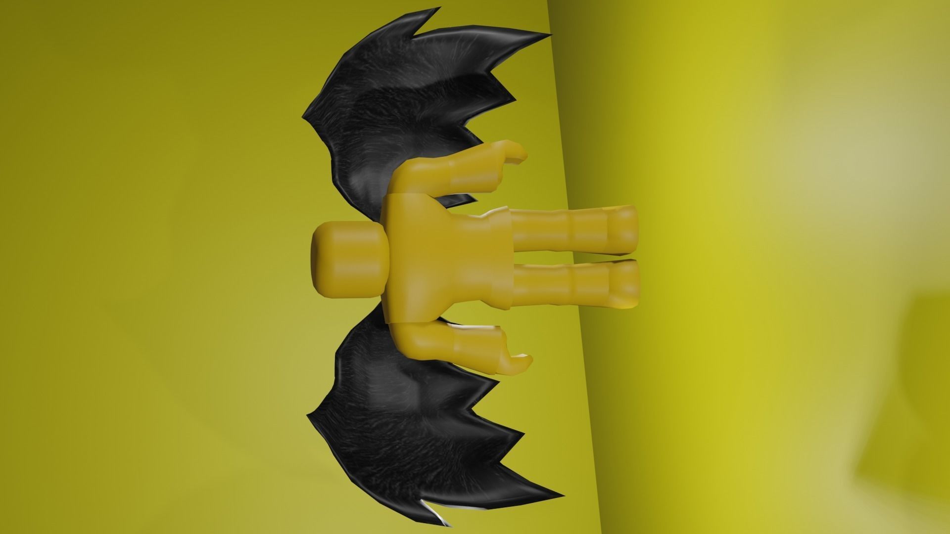 Black Wings 3D model_3
