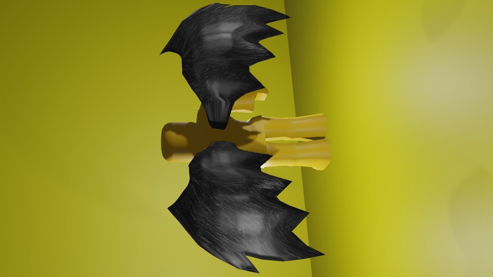 Black Wings 3D model_2
