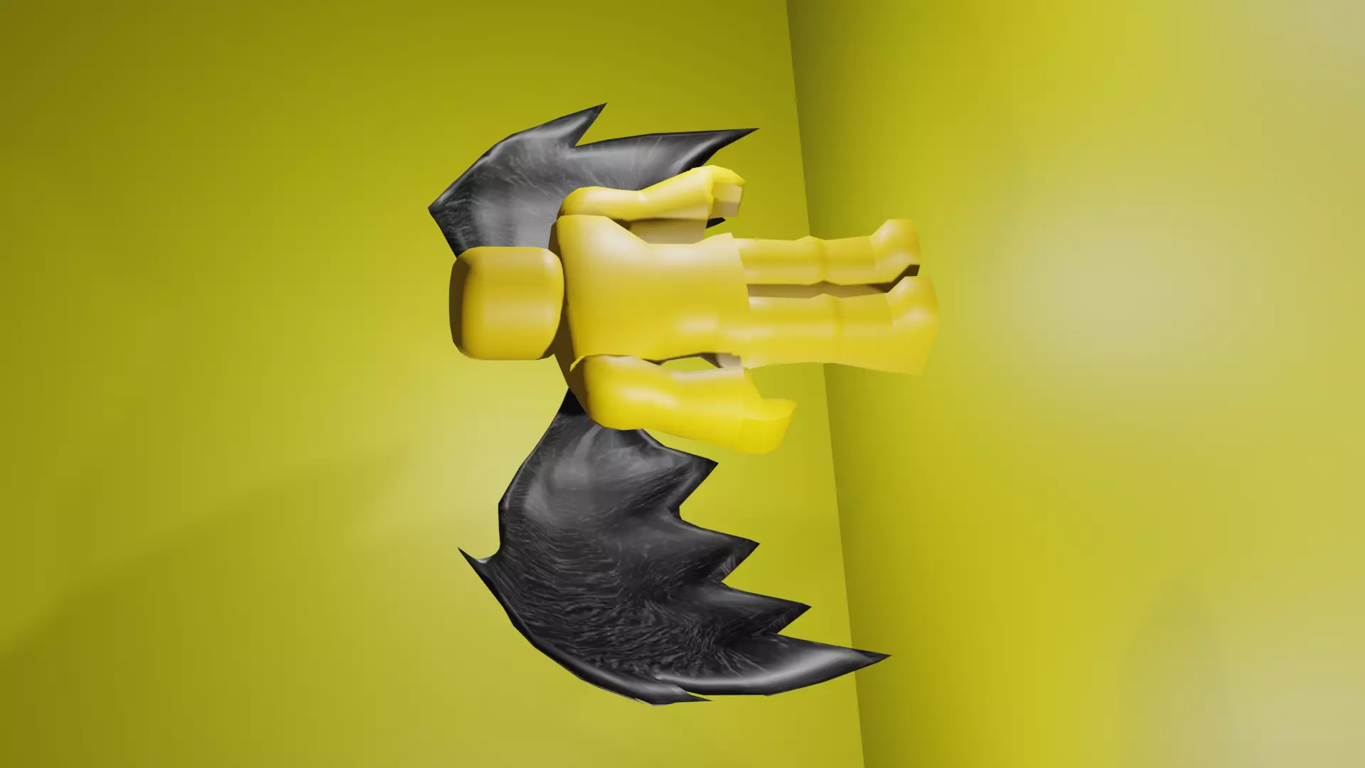 Black Wings 3D model_0