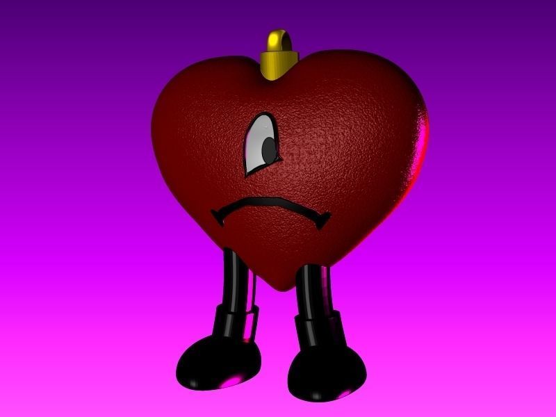 BAD BUNNY MERRY CHRISTMAS ORNAMENT 3D print model_1