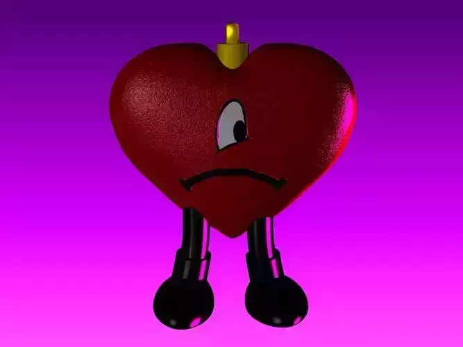 BAD BUNNY MERRY CHRISTMAS ORNAMENT 3D print model