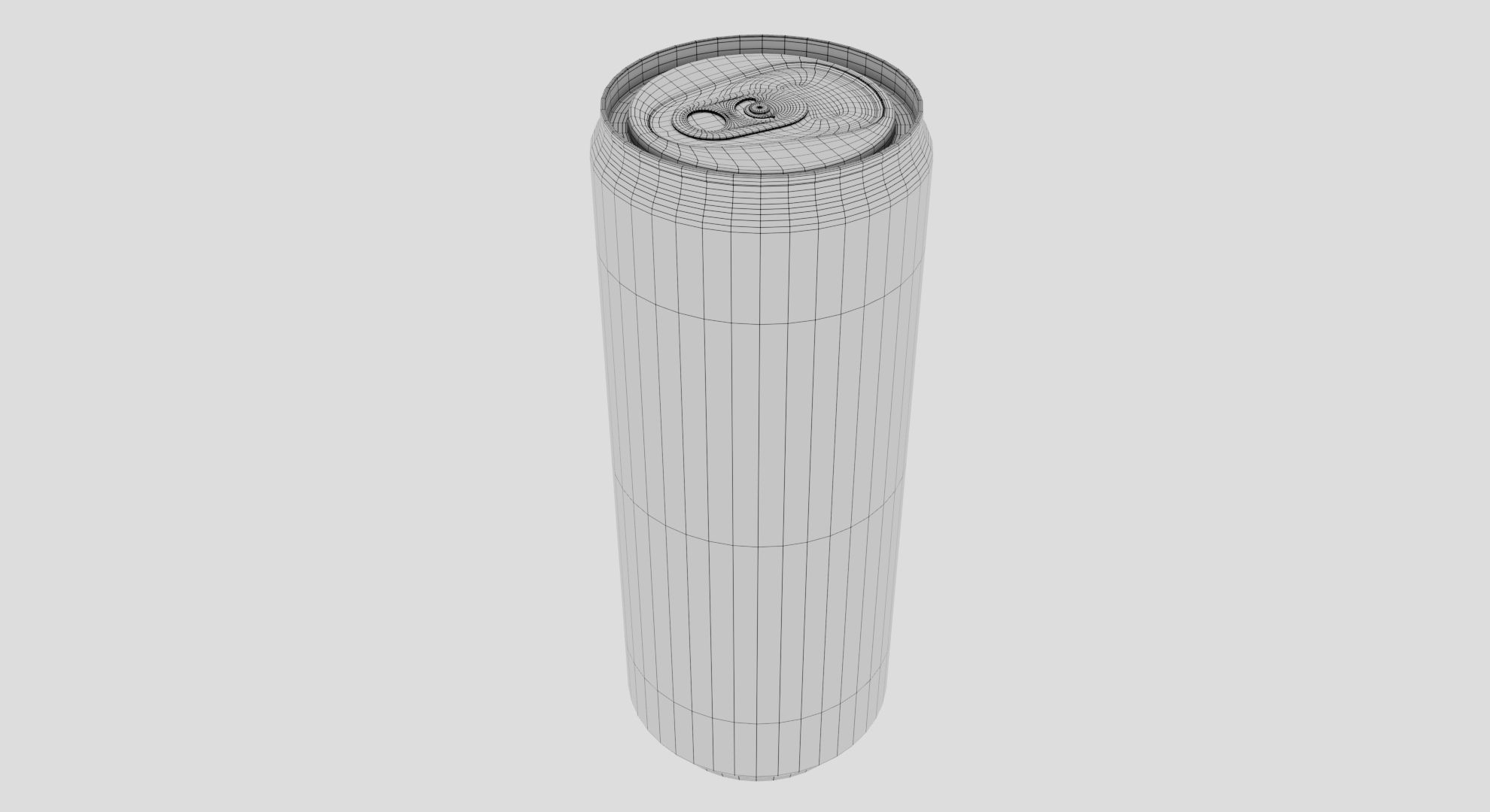 Aluminum Can 330ml Free 3D model Free 3D model_2