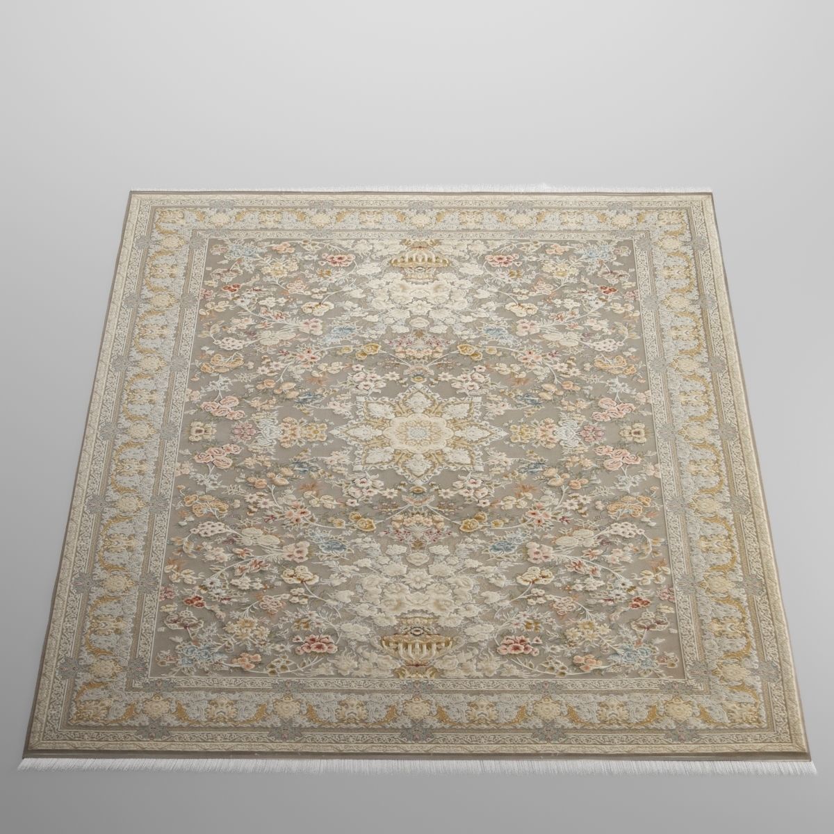 Persian Carpet Collection-vol1-4k texture Low-poly 3D model_3