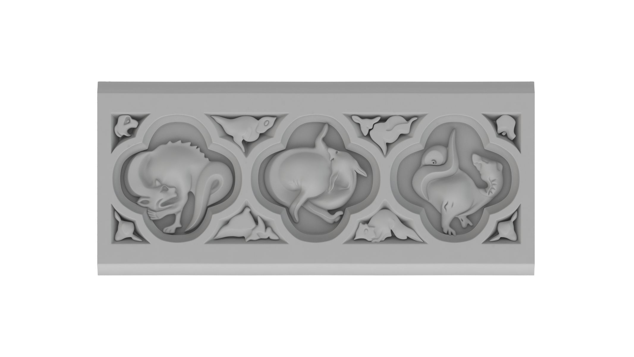 99 Classic Patterns Kitbash Vol 5 3D model_42