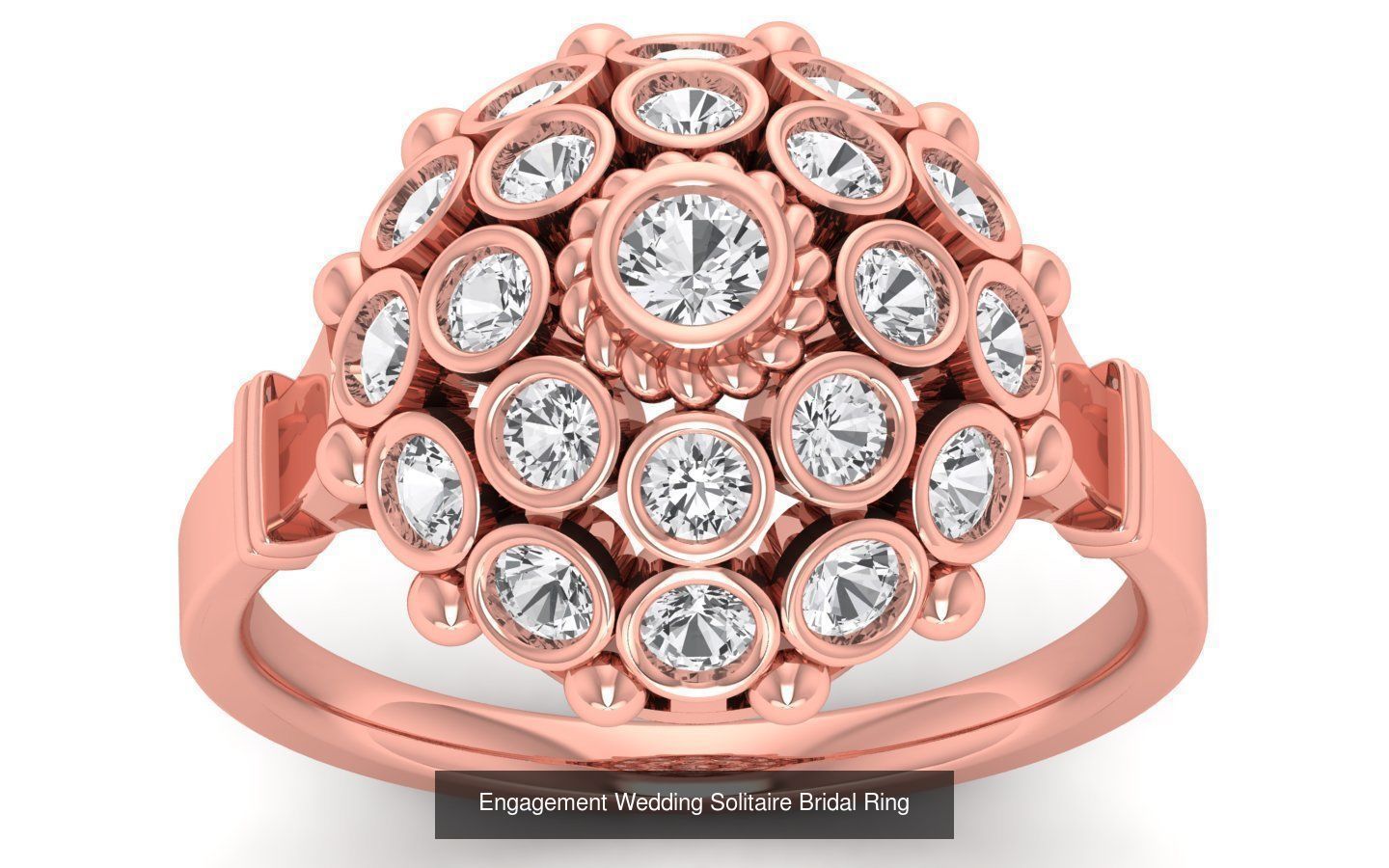 110 Solitaire Engagement Wedding Women Bridal Rings Collection _89
