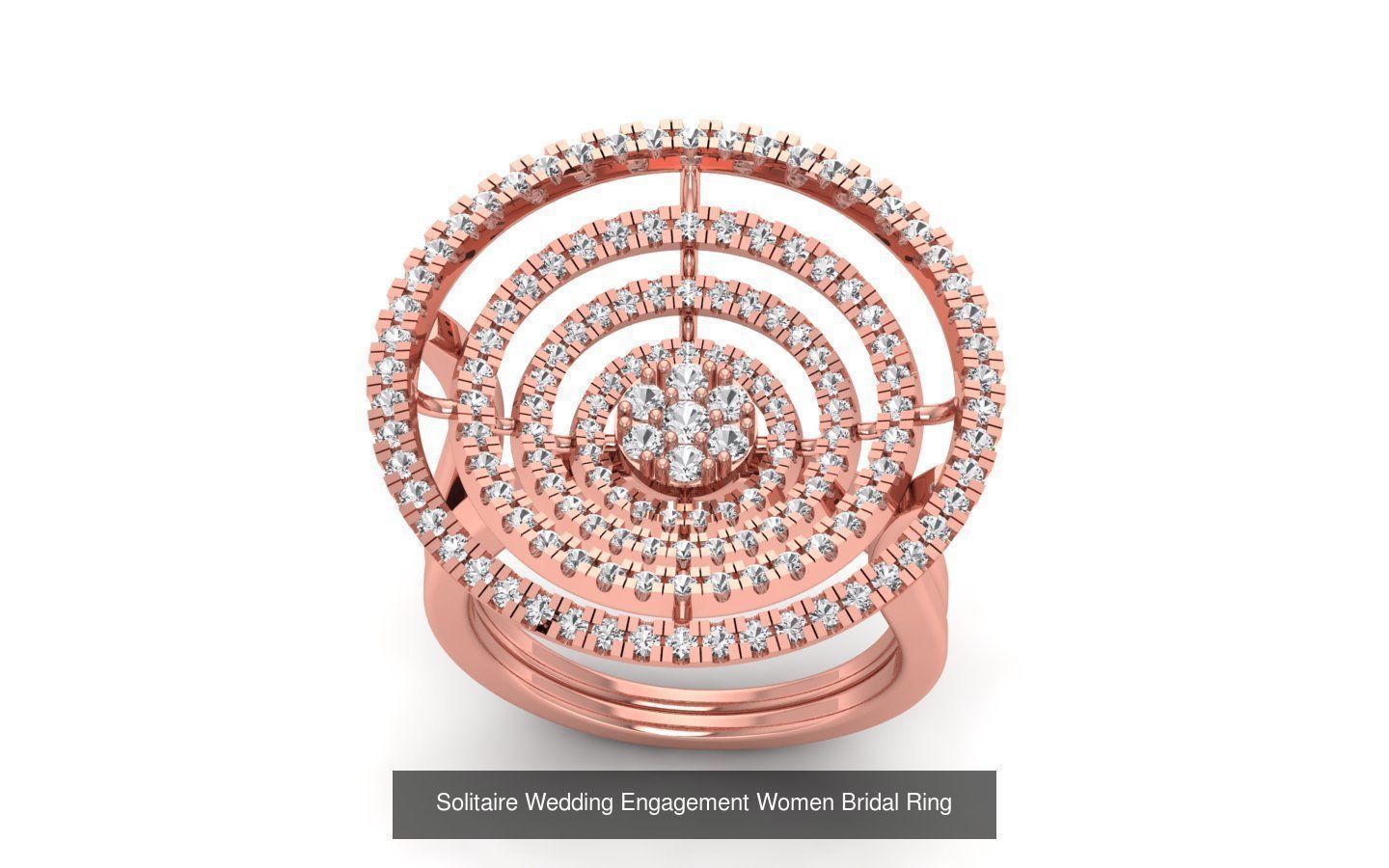 110 Solitaire Engagement Wedding Women Bridal Rings Collection _78