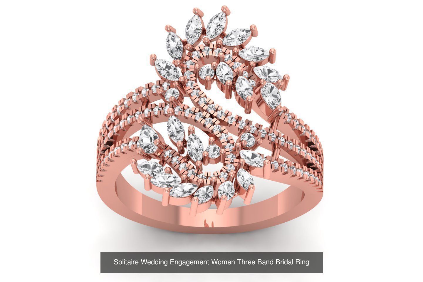 110 Solitaire Engagement Wedding Women Bridal Rings Collection _67