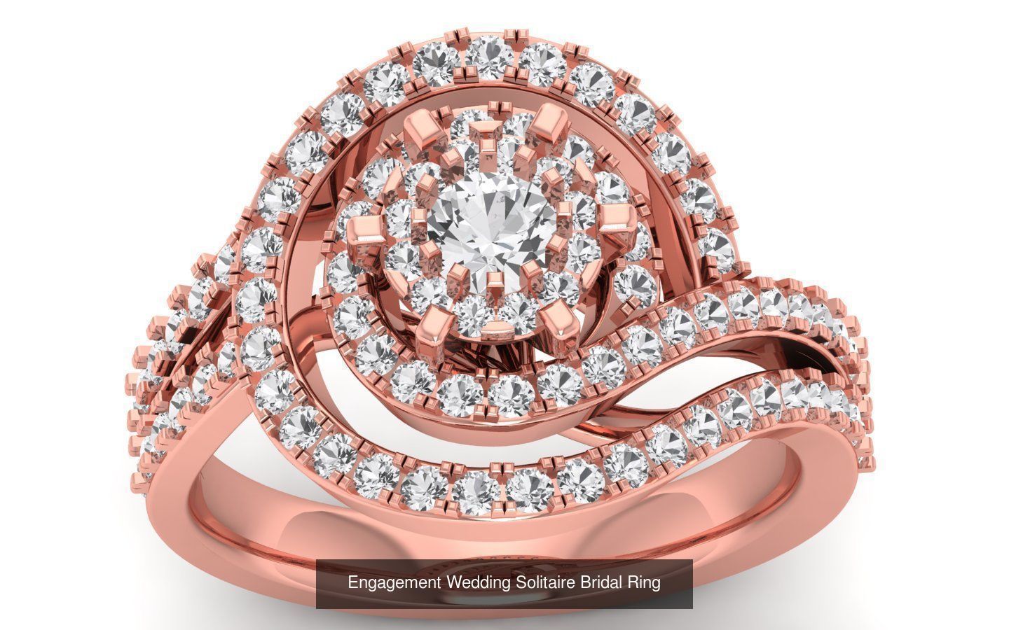 110 Solitaire Engagement Wedding Women Bridal Rings Collection _94