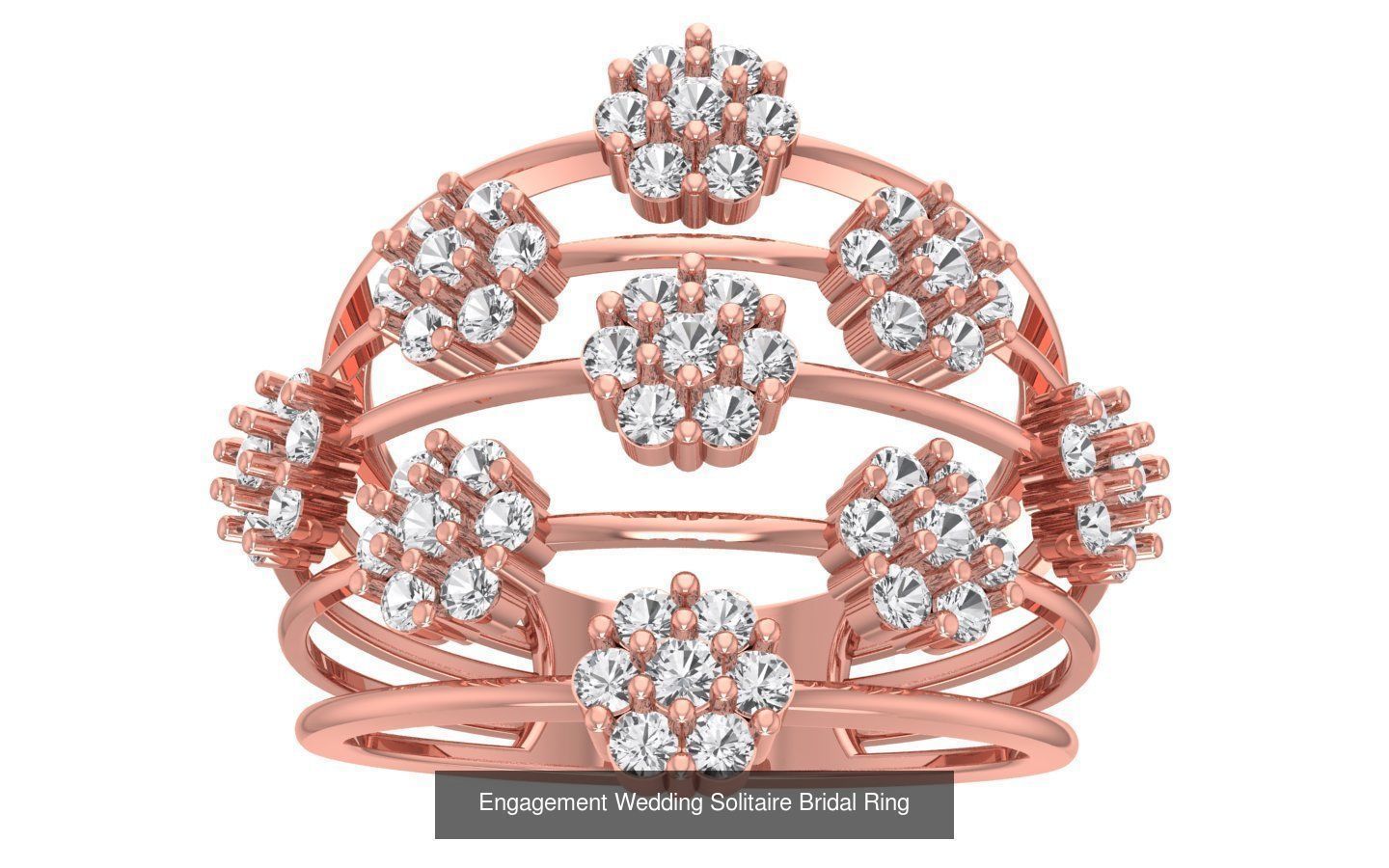110 Solitaire Engagement Wedding Women Bridal Rings Collection _86