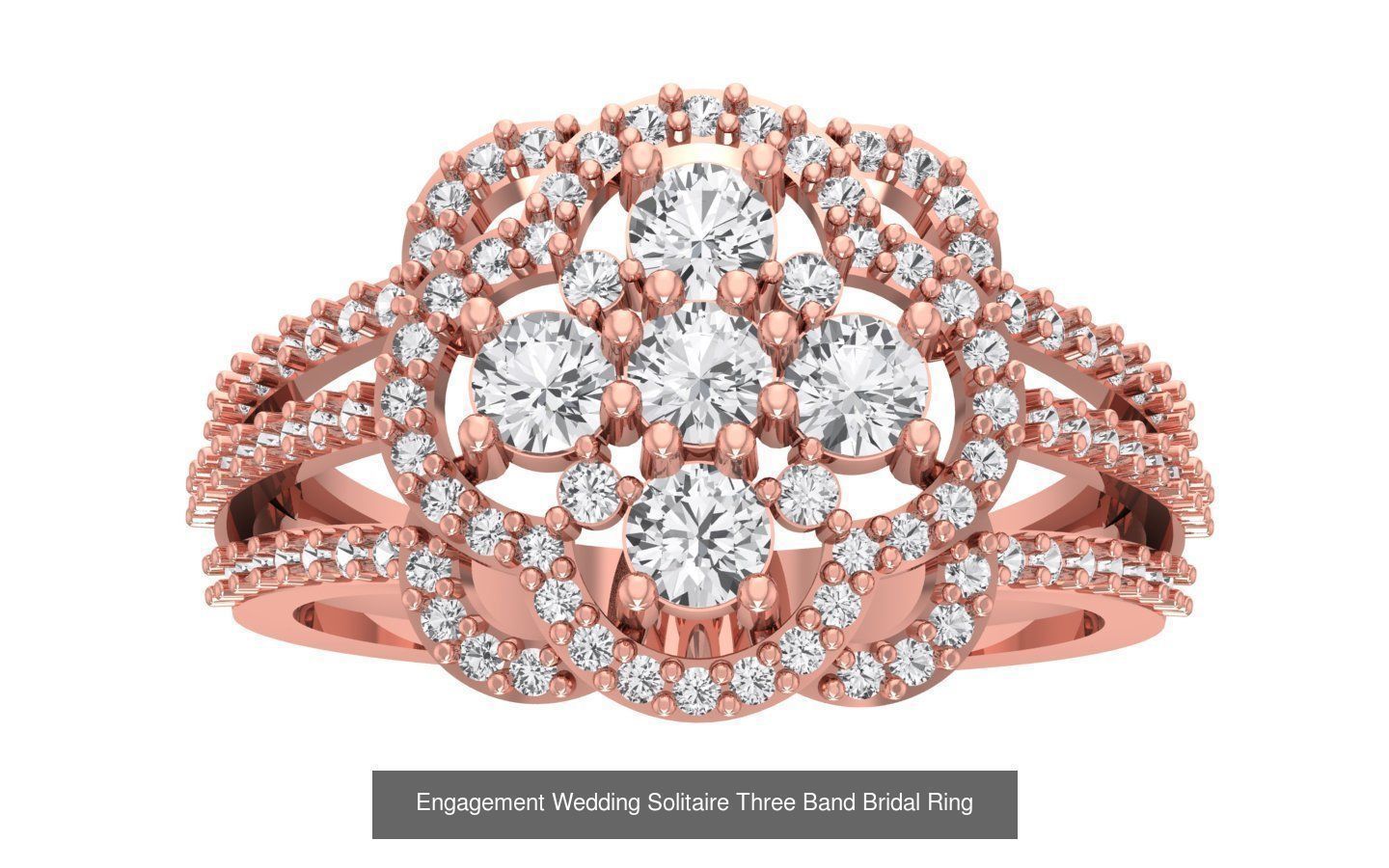 110 Solitaire Engagement Wedding Women Bridal Rings Collection _85