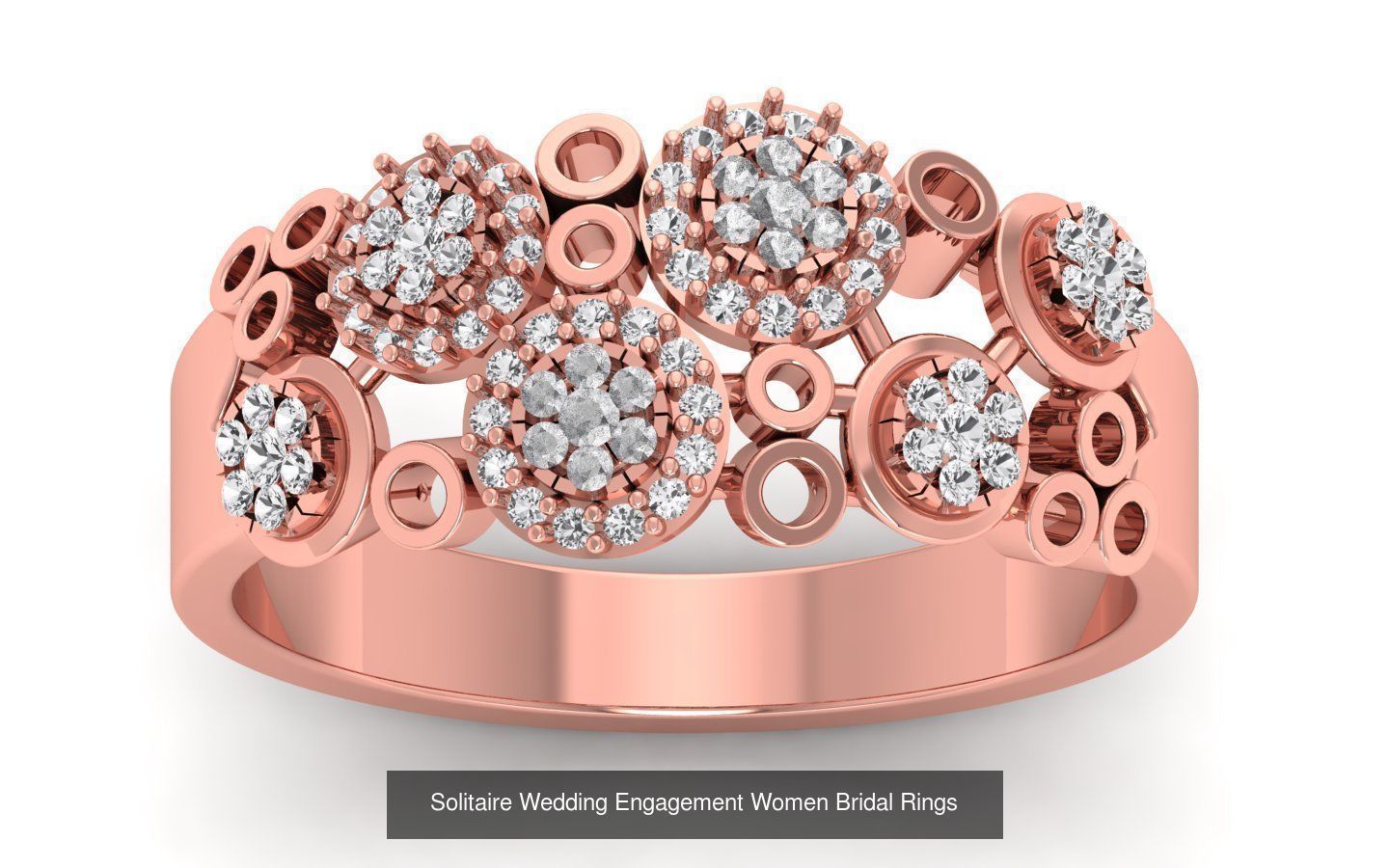 110 Solitaire Engagement Wedding Women Bridal Rings Collection _82