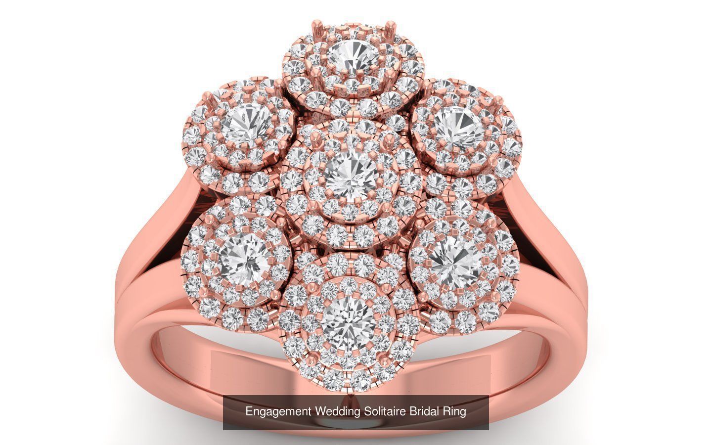 110 Solitaire Engagement Wedding Women Bridal Rings Collection _91