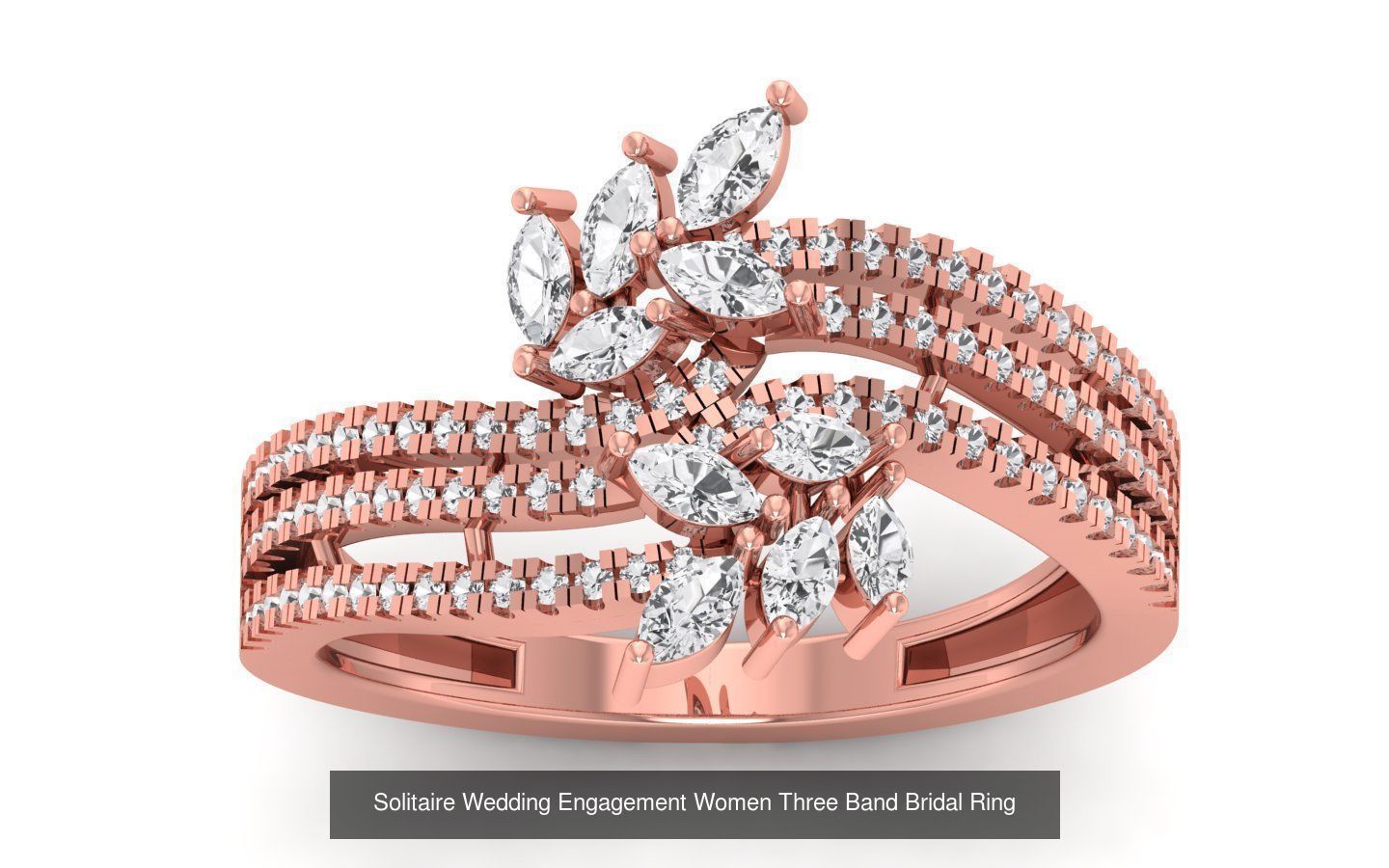 110 Solitaire Engagement Wedding Women Bridal Rings Collection _73