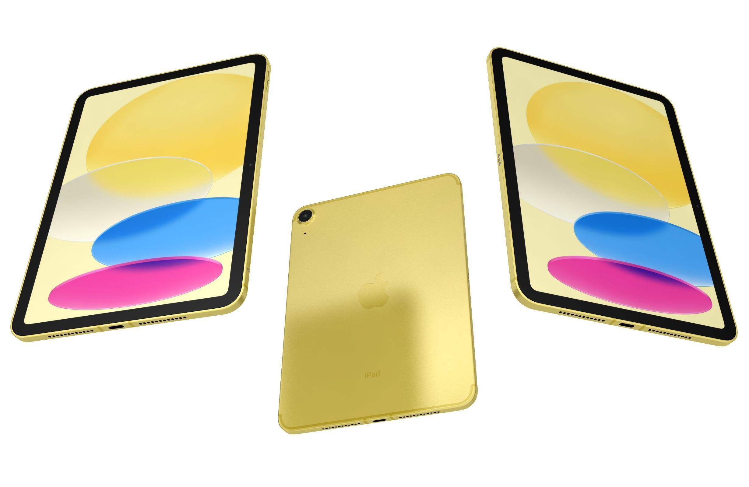 Apple iPad 2022 10th Gen And Pro 2022 11-inch 4th gen 3D model_12