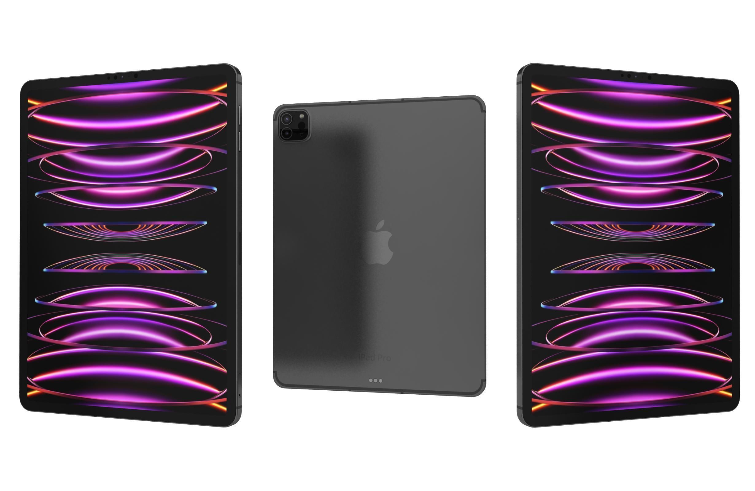 Apple iPad 2022 10th Gen And Pro 2022 11-inch 4th gen 3D model_38