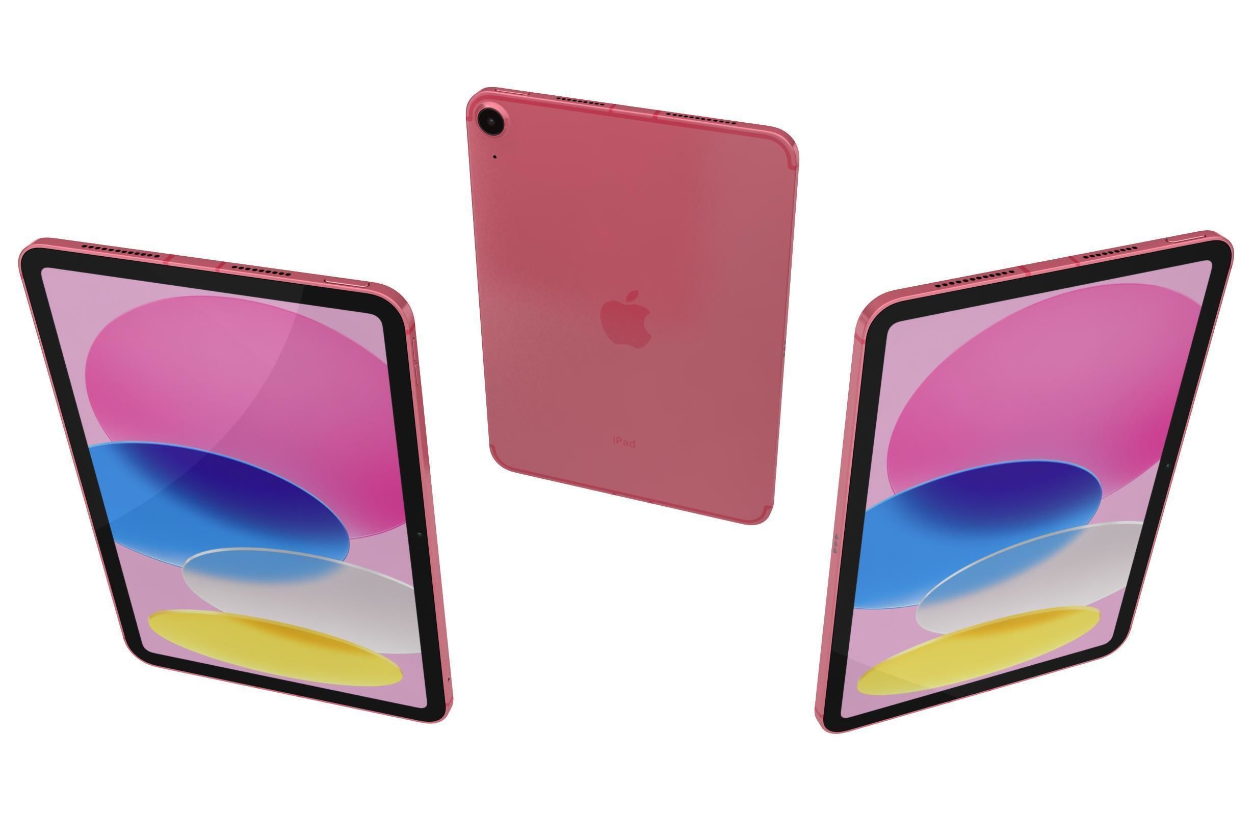 Apple iPad 2022 10th Gen And Pro 2022 11-inch 4th gen 3D model_6