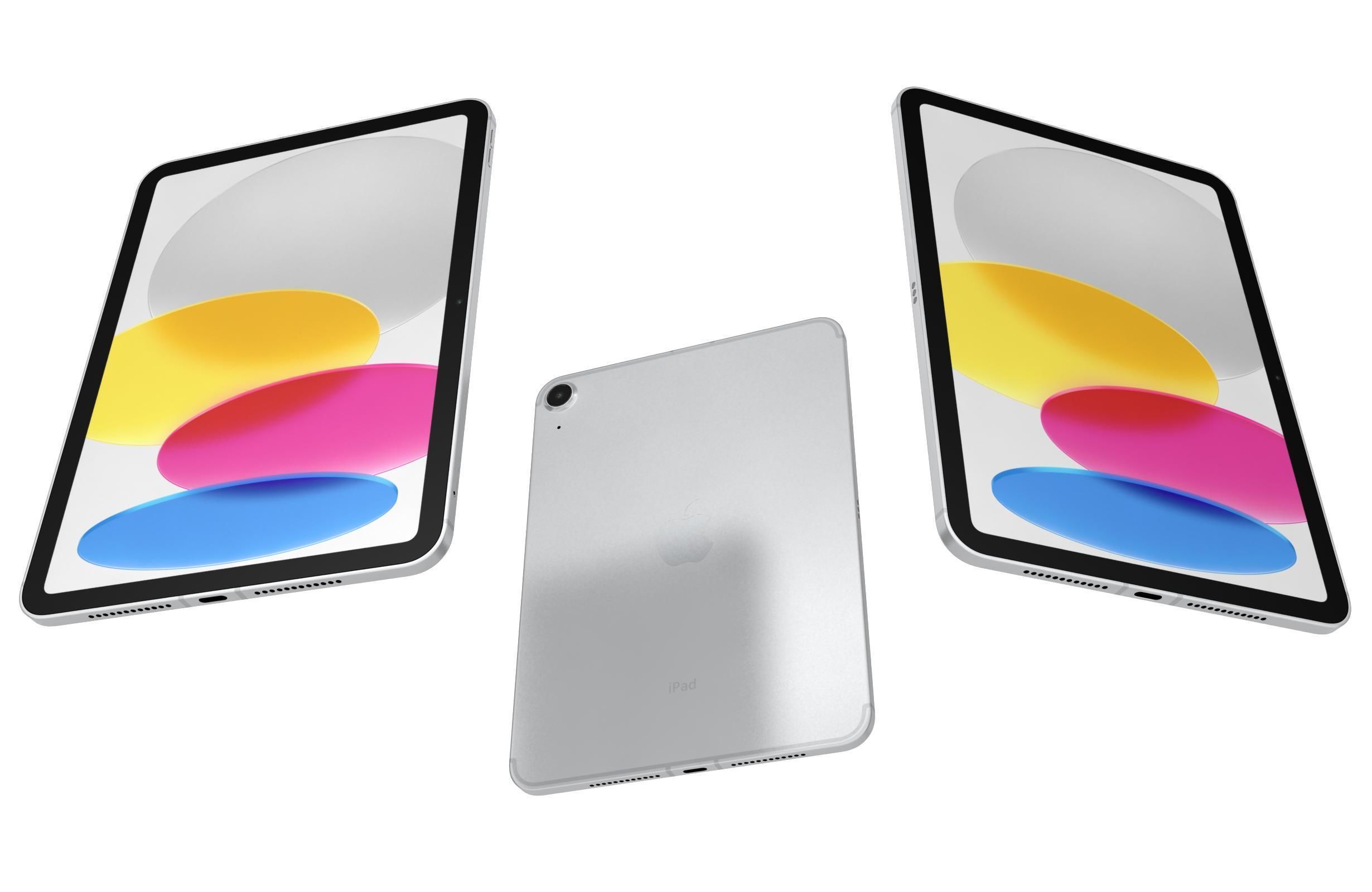 Apple iPad 2022 10th Gen And Pro 2022 11-inch 4th gen 3D model_11