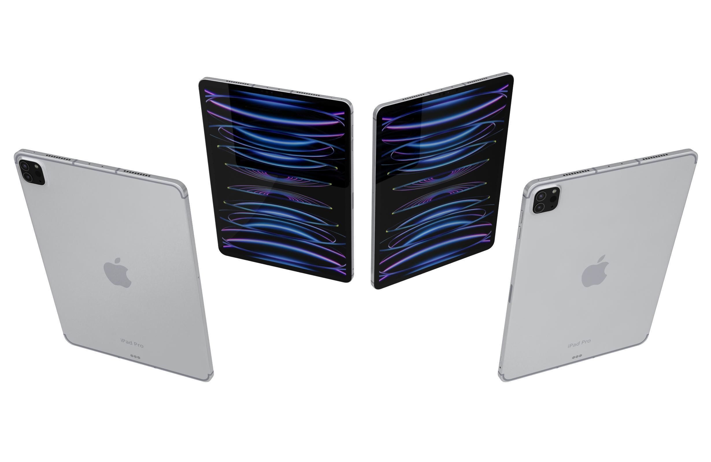 Apple iPad 2022 10th Gen And Pro 2022 11-inch 4th gen 3D model_45