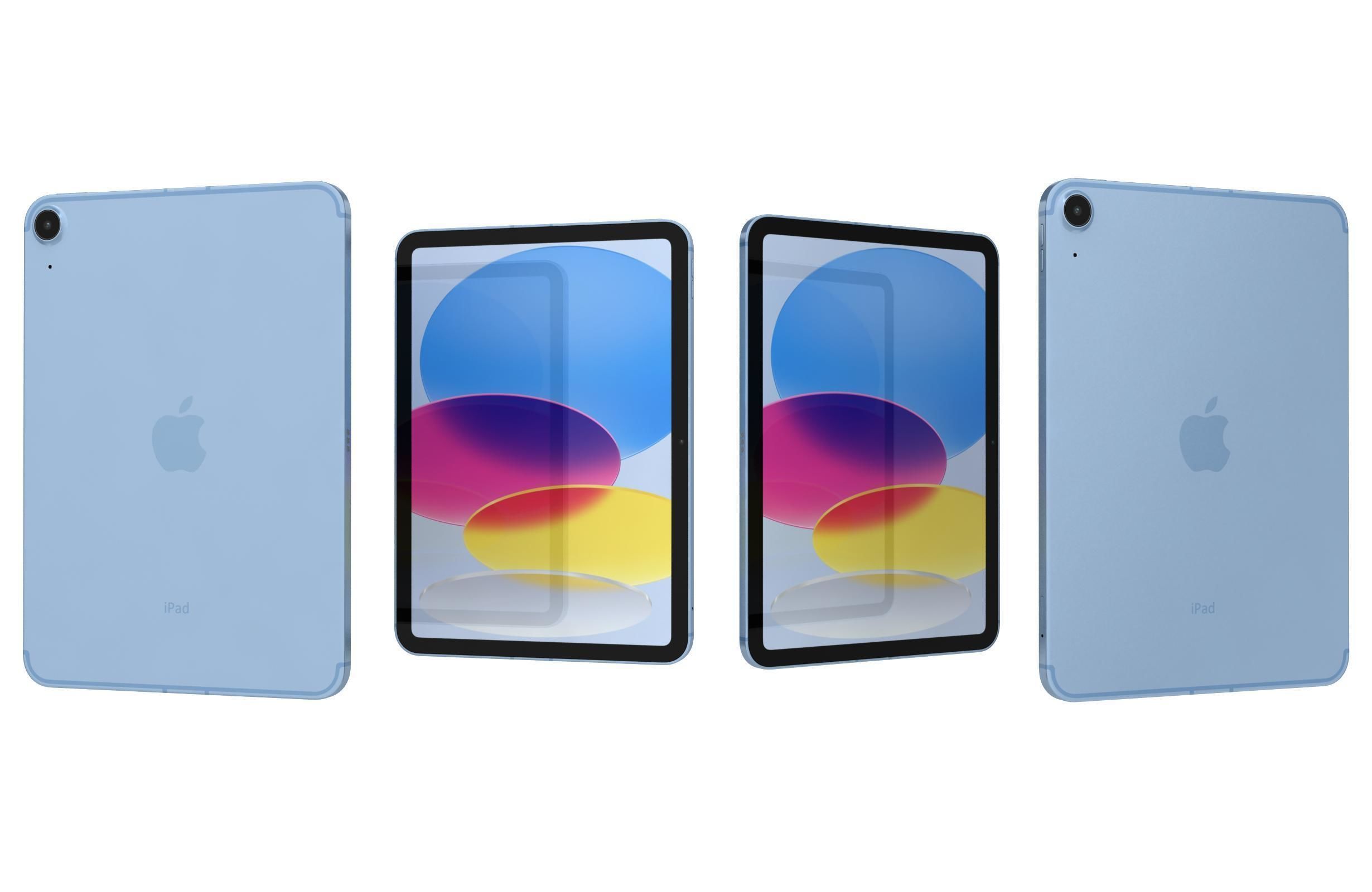 Apple iPad 2022 10th Gen And Pro 2022 11-inch 4th gen 3D model_17