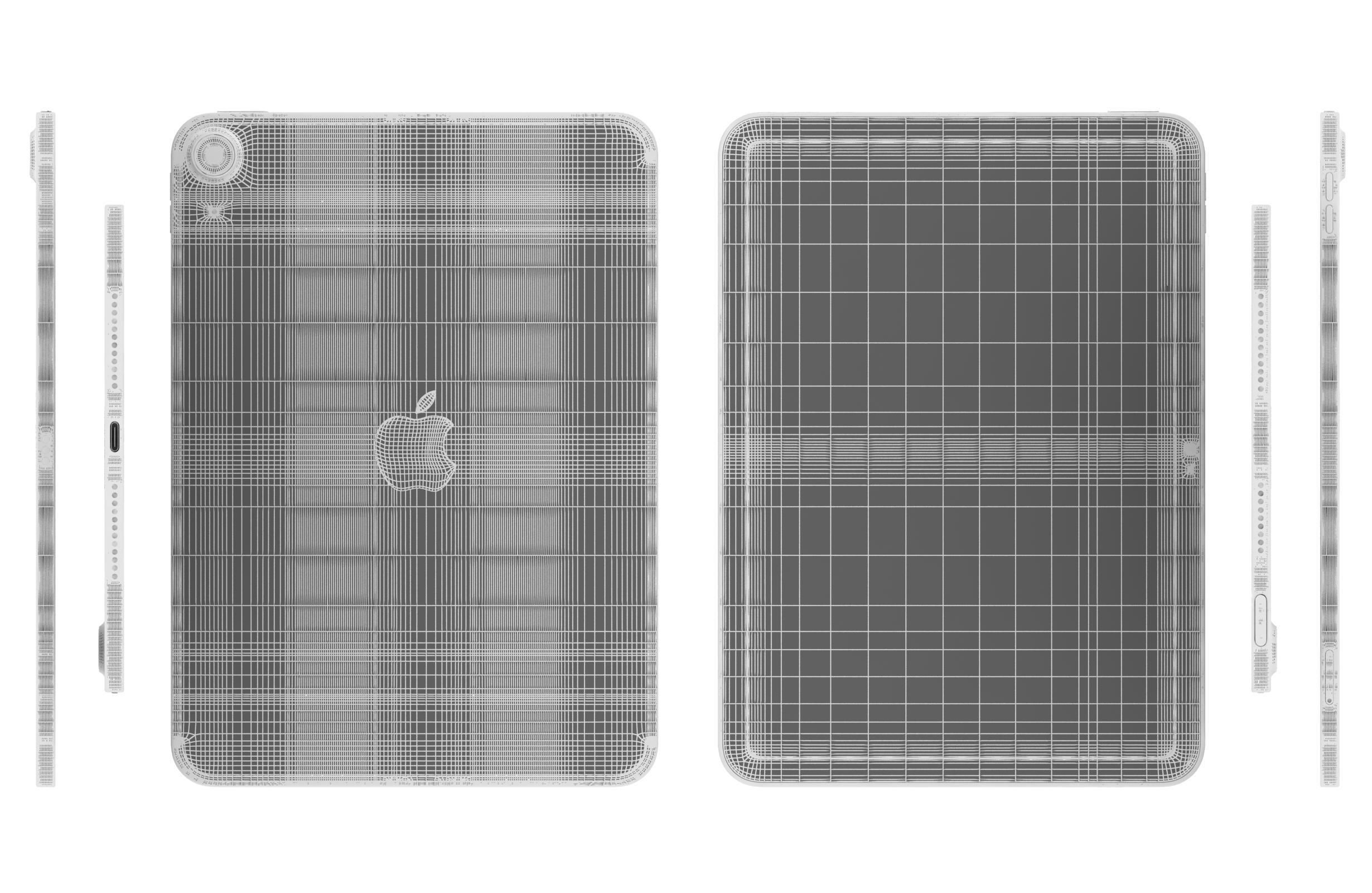 Apple iPad 2022 10th Gen And Pro 2022 11-inch 4th gen 3D model_27