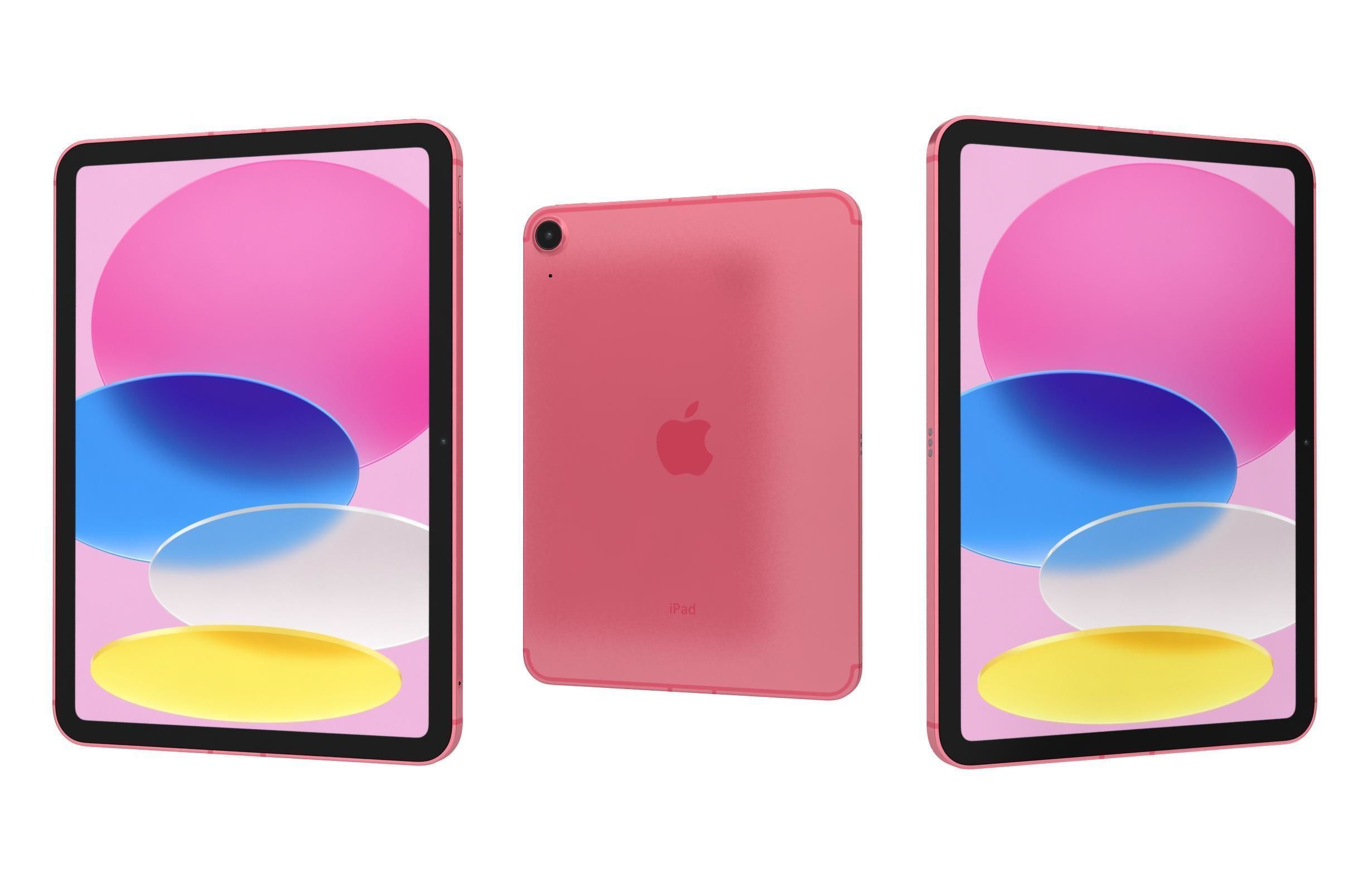 Apple iPad 2022 10th Gen And Pro 2022 11-inch 4th gen 3D model_2