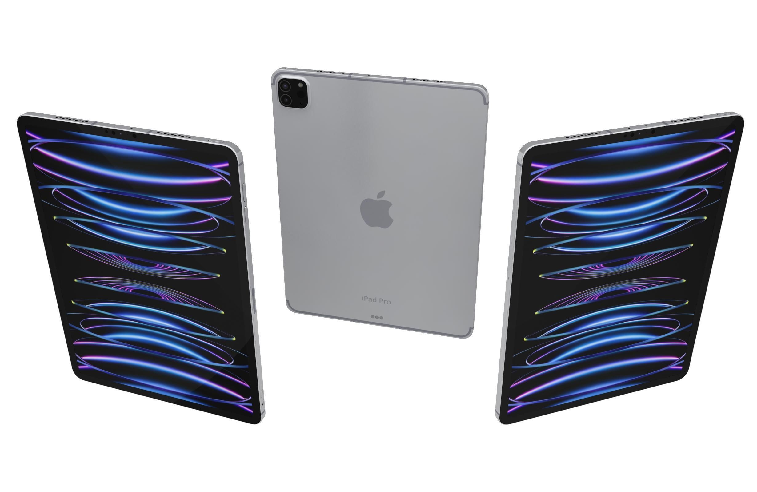 Apple iPad 2022 10th Gen And Pro 2022 11-inch 4th gen 3D model_42