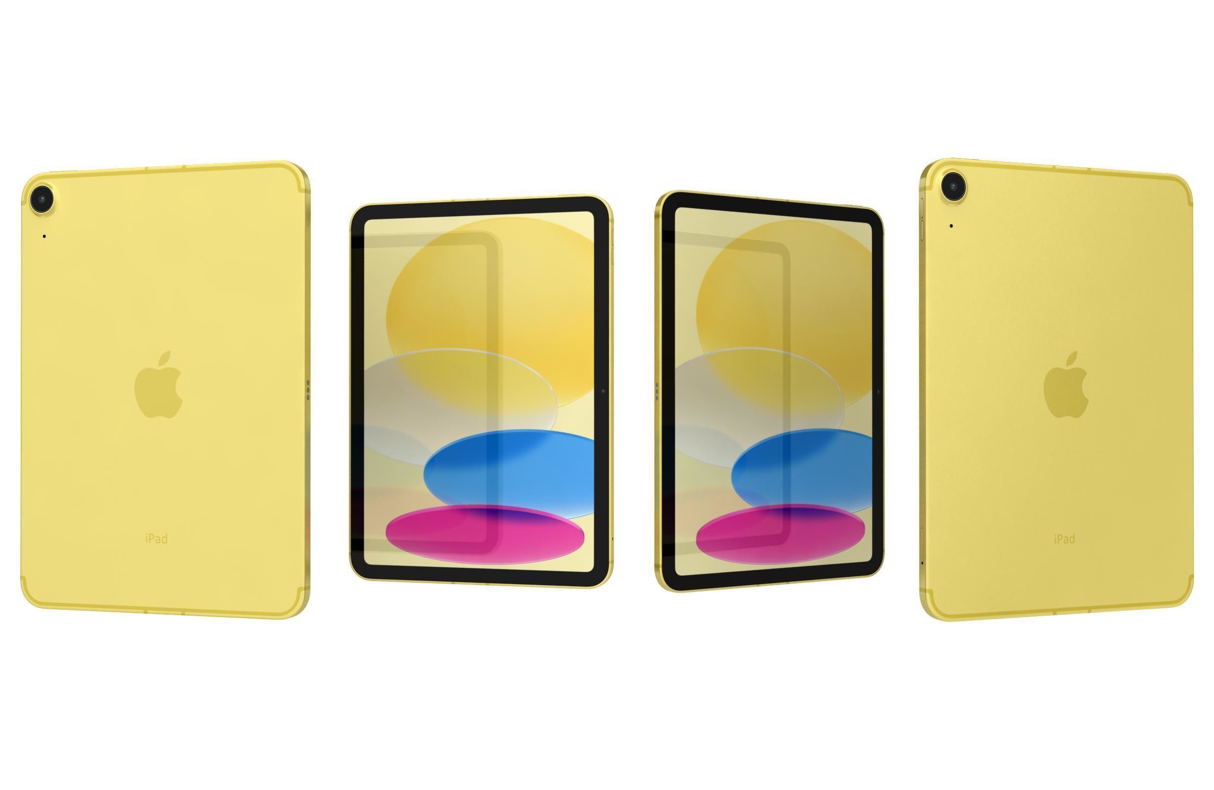 Apple iPad 2022 10th Gen And Pro 2022 11-inch 4th gen 3D model_16