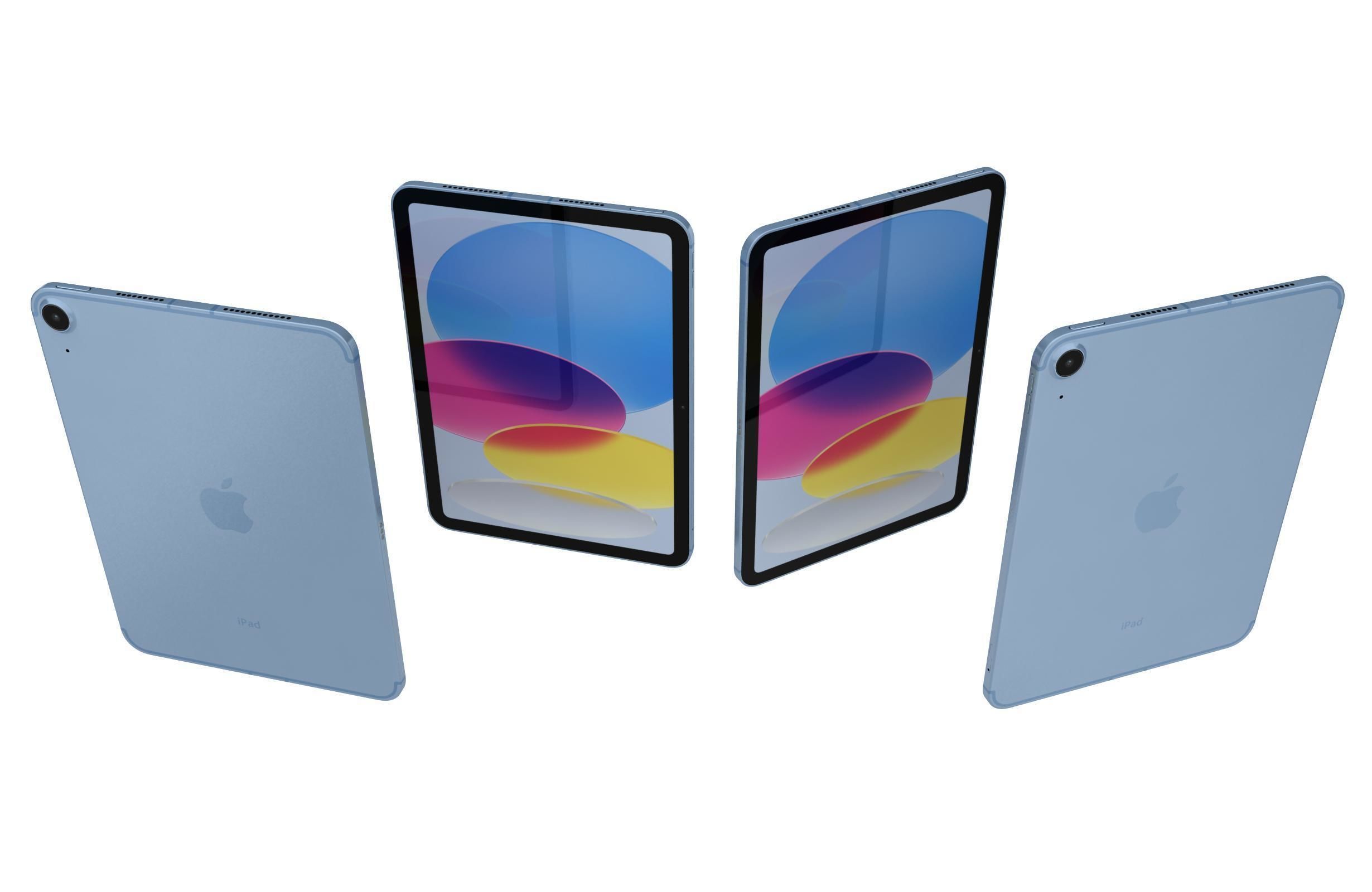 Apple iPad 2022 10th Gen And Pro 2022 11-inch 4th gen 3D model_21