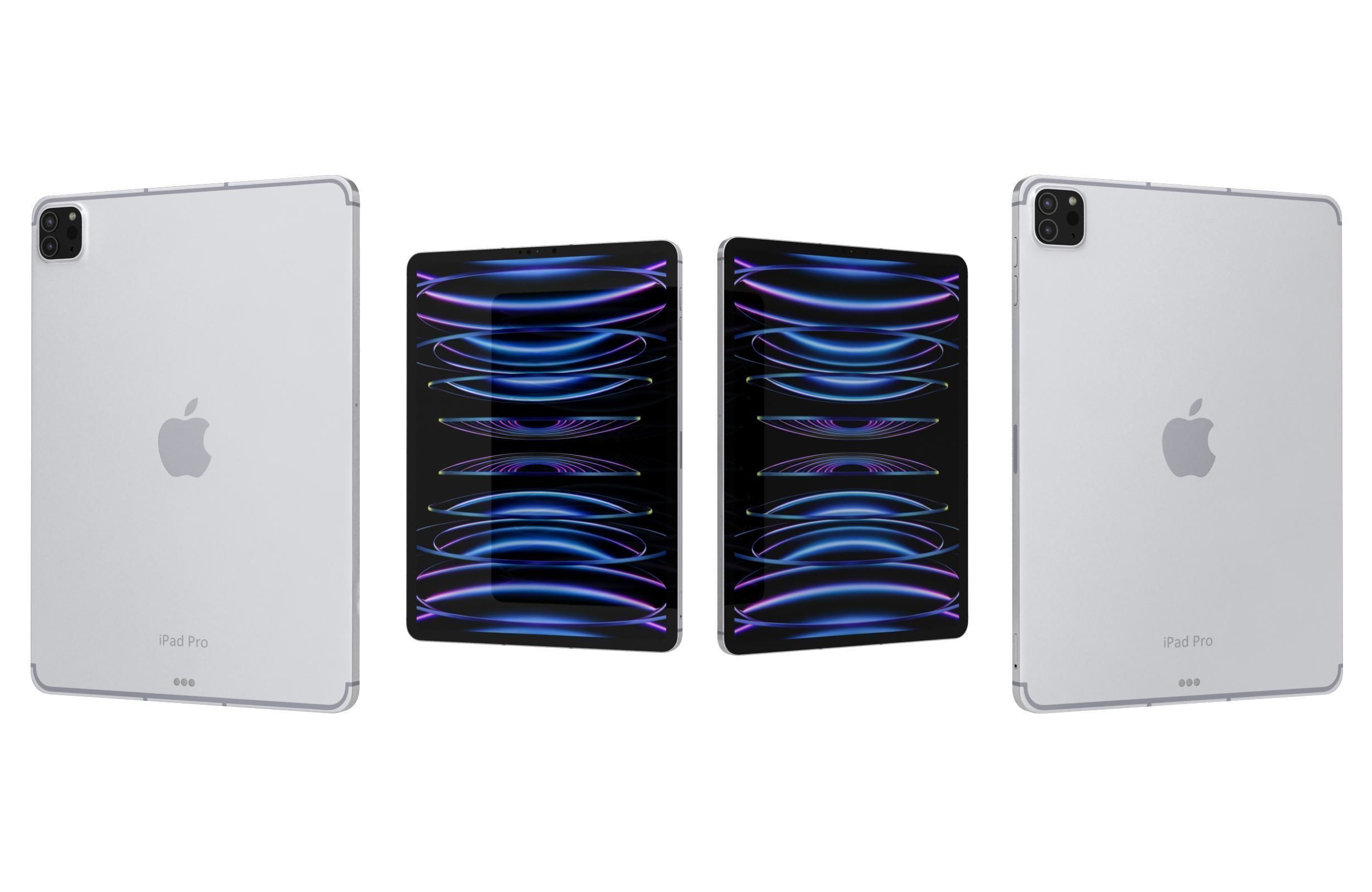 Apple iPad 2022 10th Gen And Pro 2022 11-inch 4th gen 3D model_41