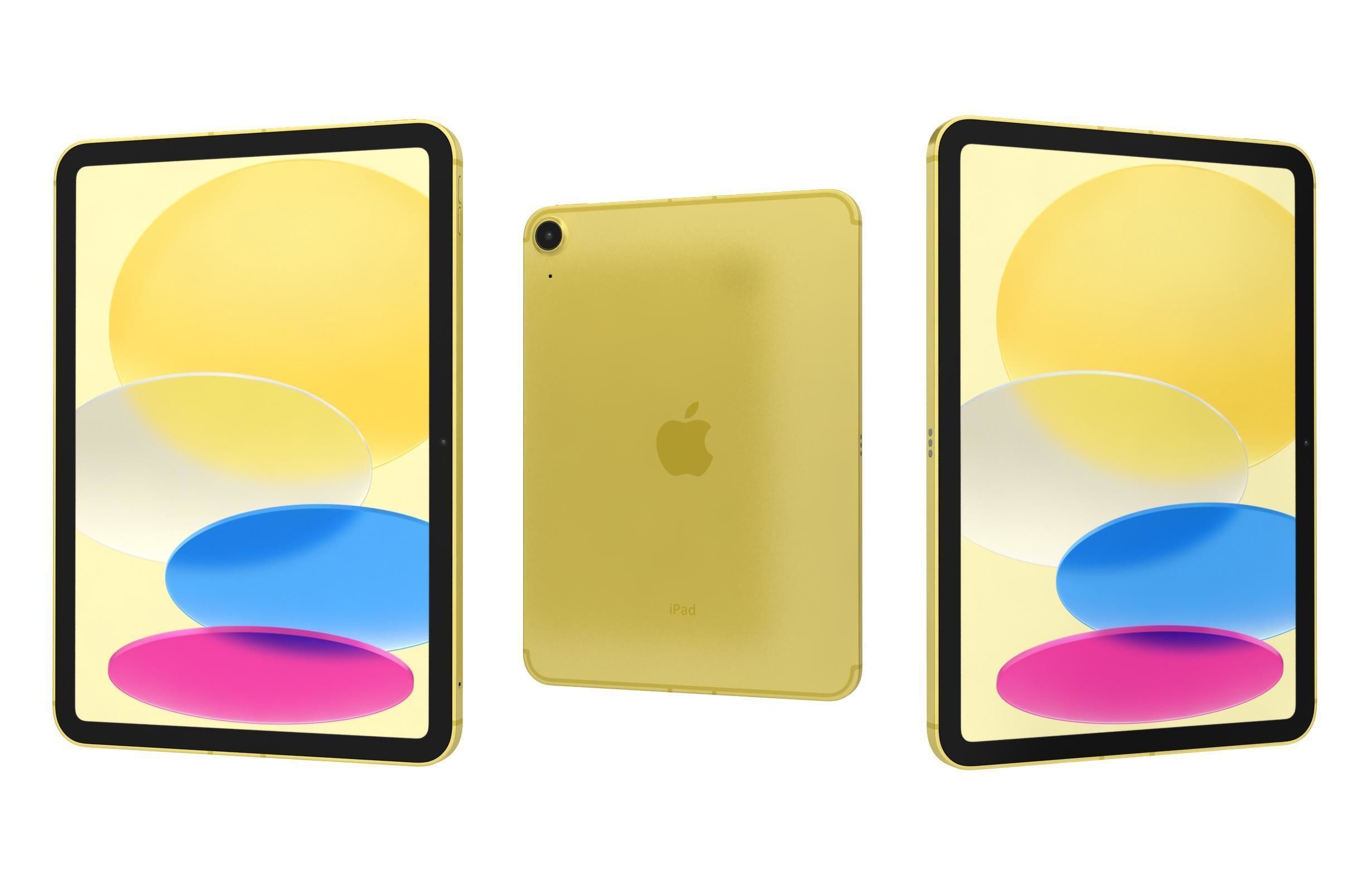 Apple iPad 2022 10th Gen And Pro 2022 11-inch 4th gen 3D model_4