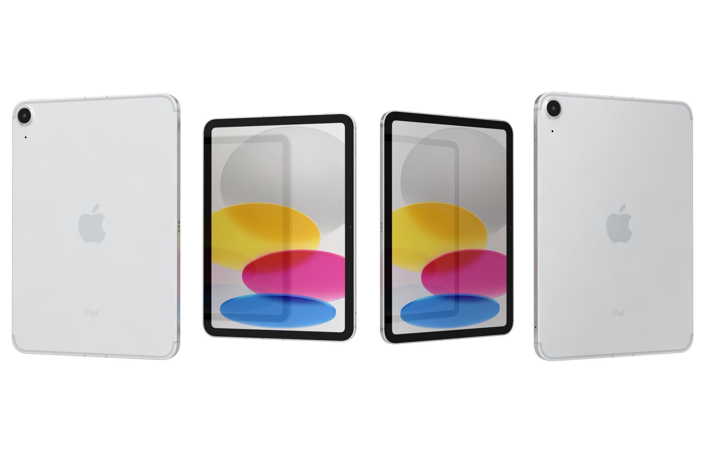 Apple iPad 2022 10th Gen And Pro 2022 11-inch 4th gen 3D model_15