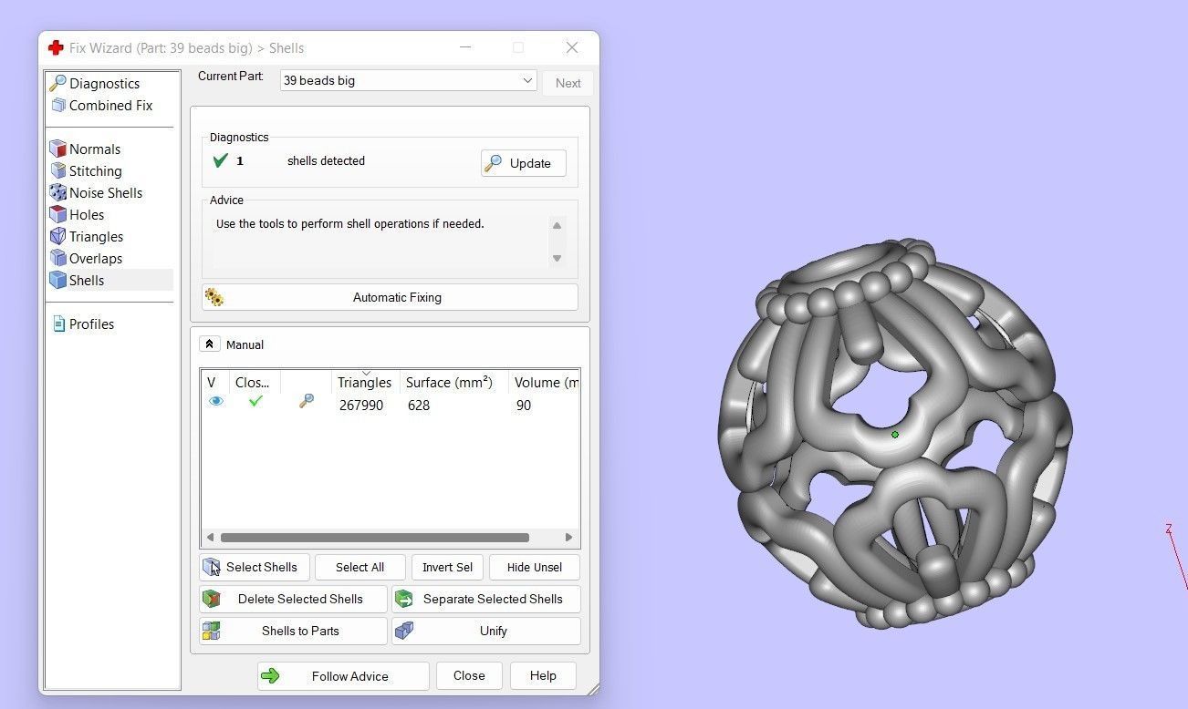 39 Beads 3D print model_4