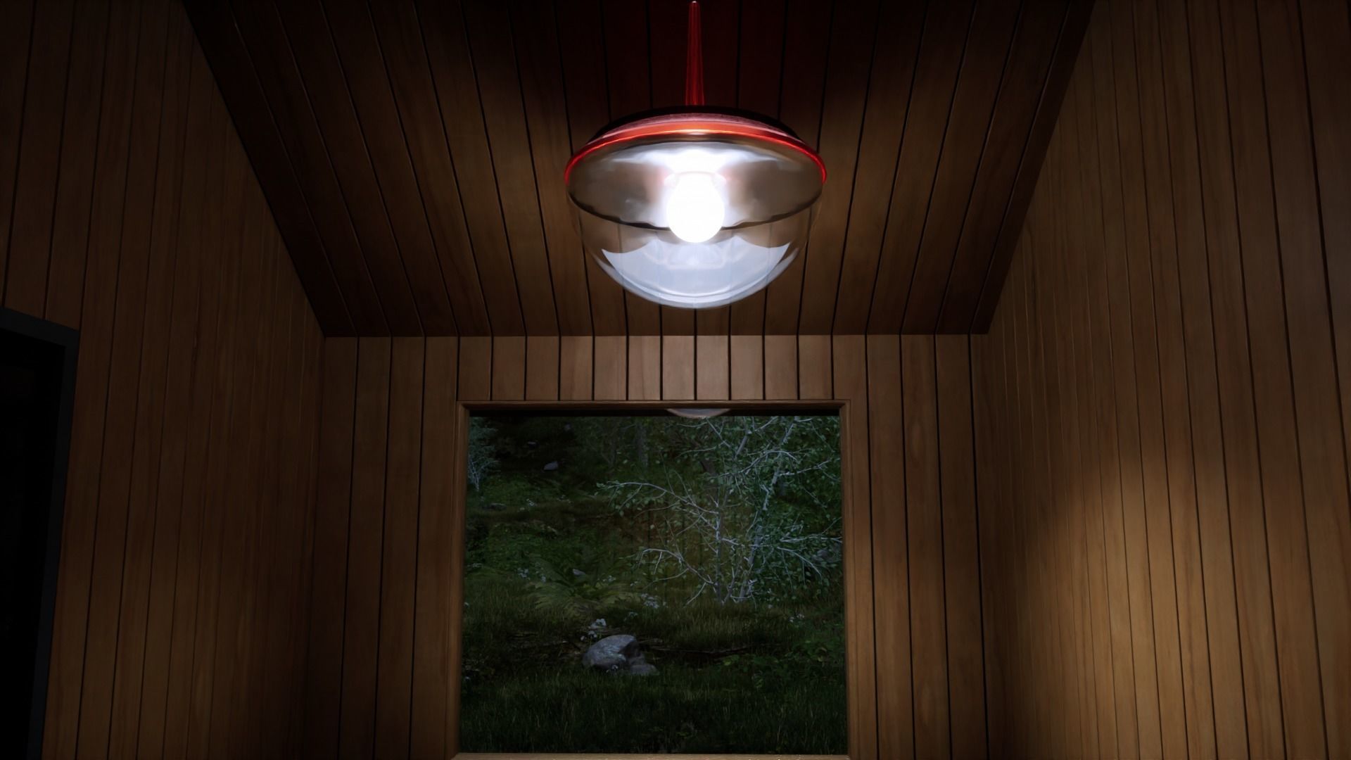 Vibia Cap Shape Hanging Lamp Free 3D model_1