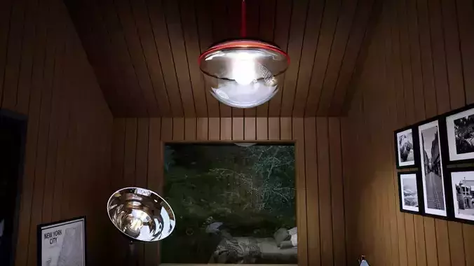 Vibia Cap Shape Hanging Lamp Free 3D model Vibia Cap Shape Hanging Lamp Free 3D model