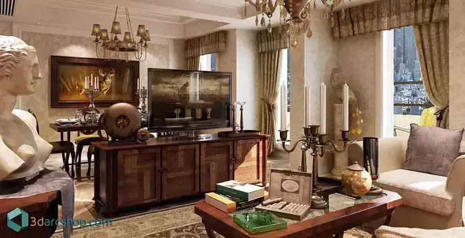 3d models with complete textures and models