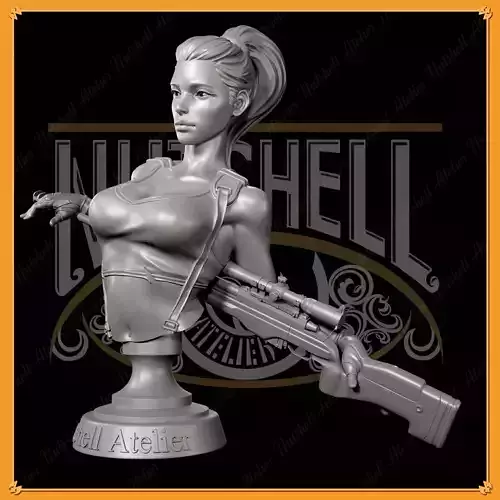 Nutshell Atelier - Assassin 01 - Bust - NSFW