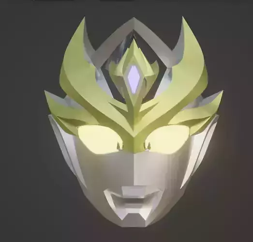Ultraman Decker Dynamic Type 3D printable helmet